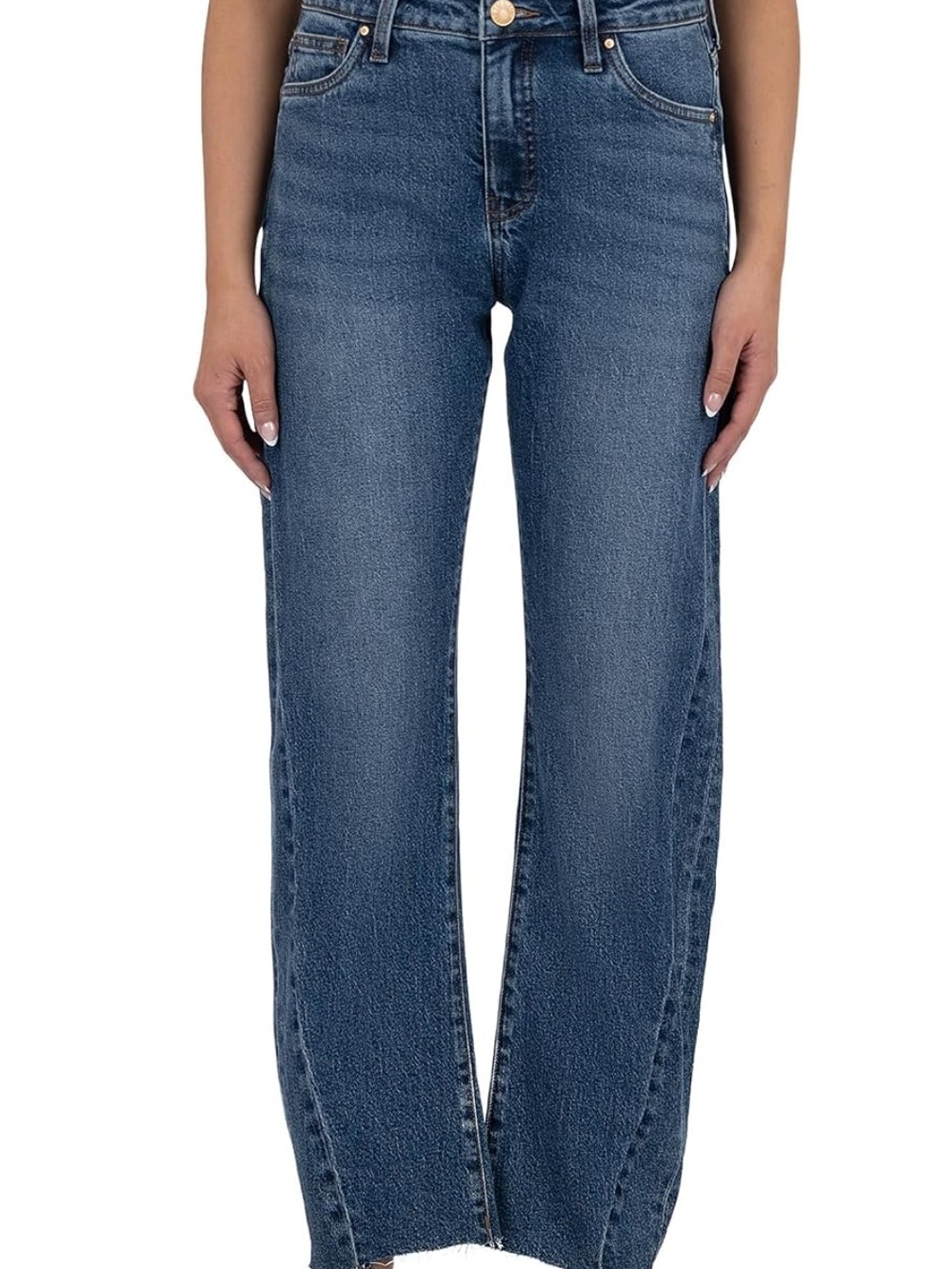 Kut from the Kloth  Ashley High Rise Slouchy Barrel Straight Leg